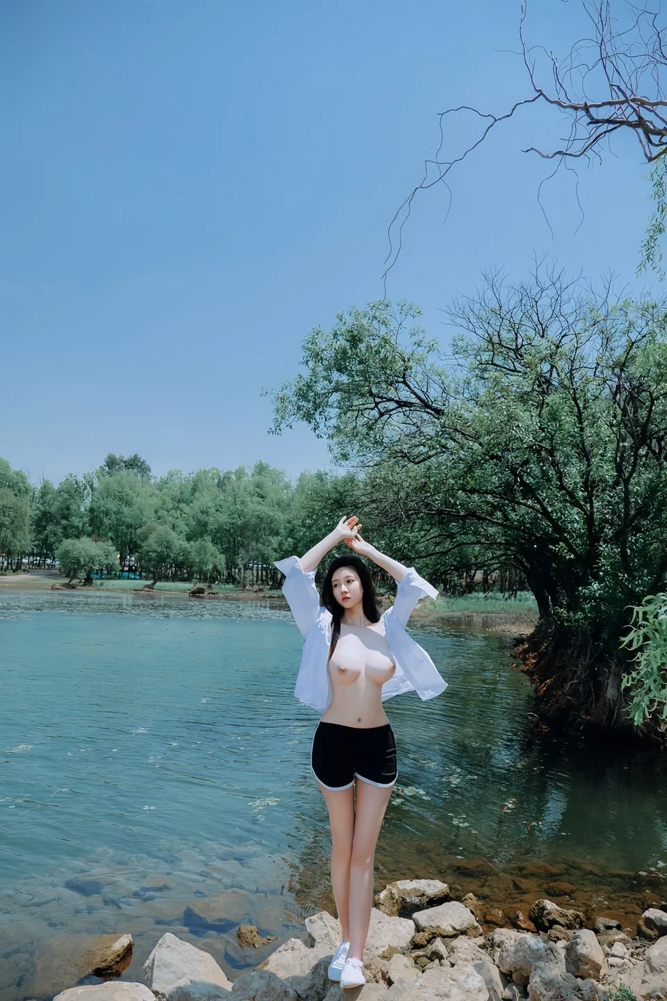 年年 - 白衬衫 [49P-91MB] tg@simisebaisi 【丝足阁】012.webp